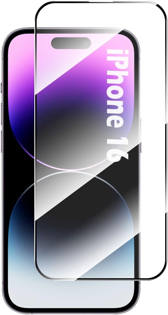 90 Percent Screen Protector Glass for iPhone 16 90 Percent Screen Protector Glass for iPhone 16